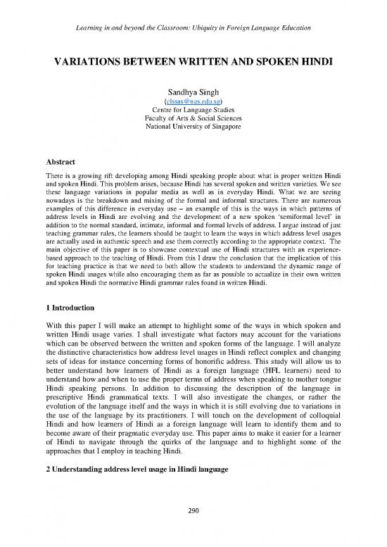 picture Language Pdf 101861 | Singh Sandhya