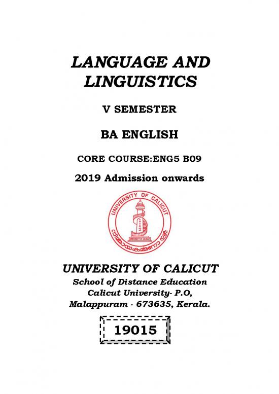 picture Language Pdf 99967 | Slm 19015  Eng Language &  Linguistics  Final