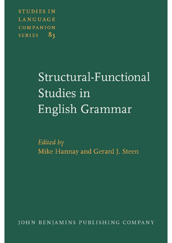 picture Language Pdf 101931 | Structural Functional Studies In English Grammar  In Honour Of Lachlan Mackenzie