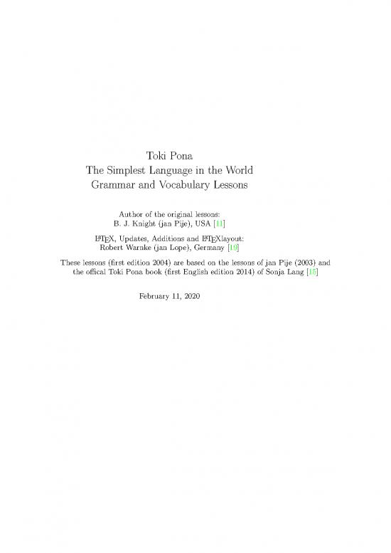 picture Language Pdf 100329 | Toki Pona Lessons En