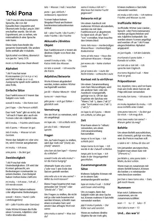 picture_Toki Pona Pdf 100218 | Toki Pona Spickzettel De