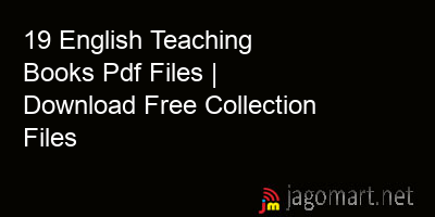 picture 19 English Teaching Books Pdf Files | Download Free Collection Files