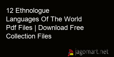 picture_12 Ethnologue Languages Of The World Pdf Files | Download Free Collection Files