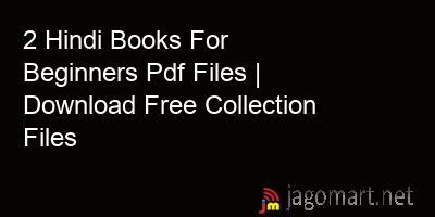 picture 2 Hindi Books For Beginners Pdf Files | Download Free Collection Files