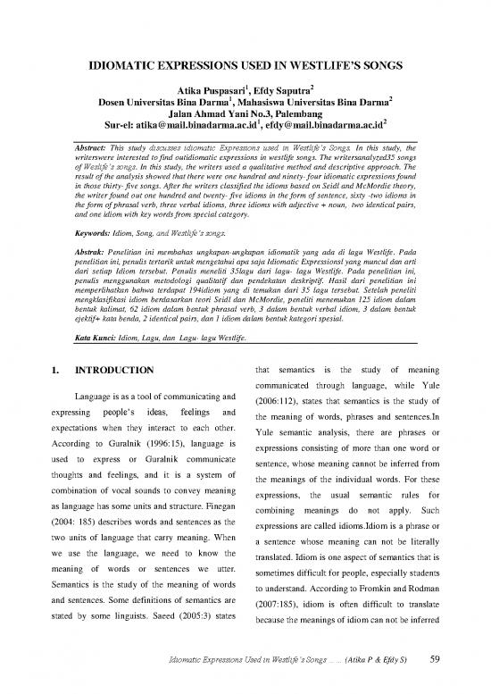 picture1_Idiom Pdf 102494 | 01 59  68 Idiomatic Expressions Atika Efdy