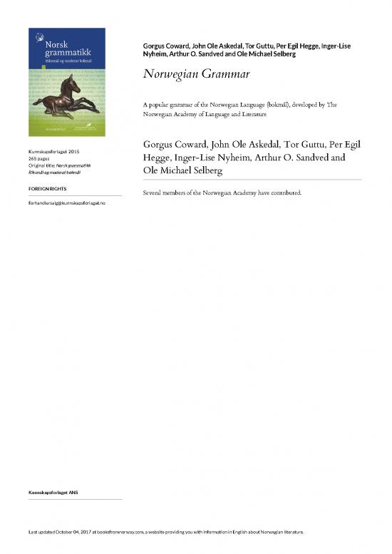 picture_English Language Pdf 103967 | 312 Norwegian Grammar