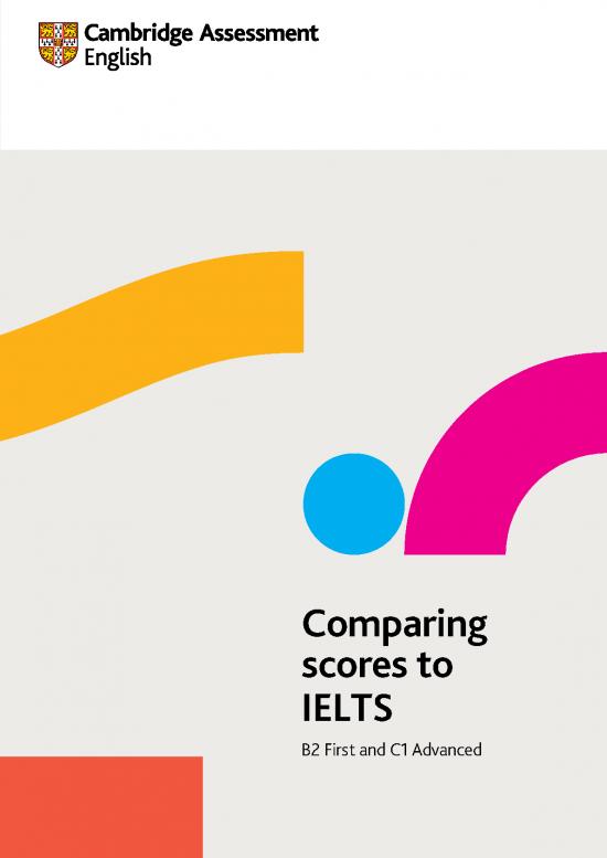 picture Language Pdf 102953 | 461626 Cambridge English Qualifications Comparing Scores To Ielts