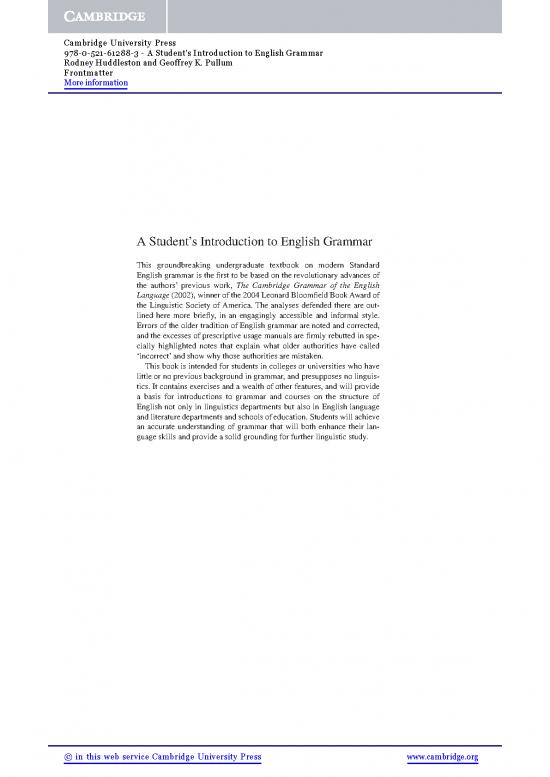 picture Language Pdf 103303 | 9780521612883 Intro 001