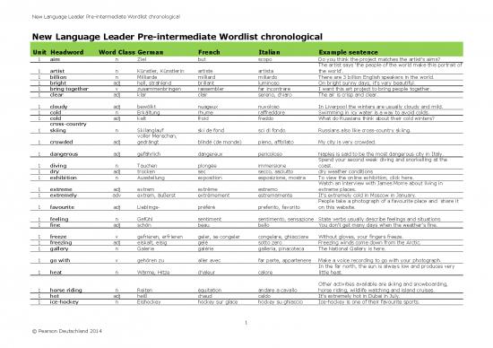 picture Language Pdf 103386 | 9781447961529 New Language Leader Pre Int En De Fr It Wordlist