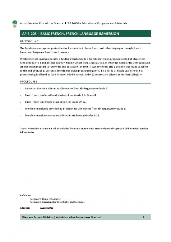picture_Language Pdf 103795 | Ap 3 203 Basic French, French Language Immersion