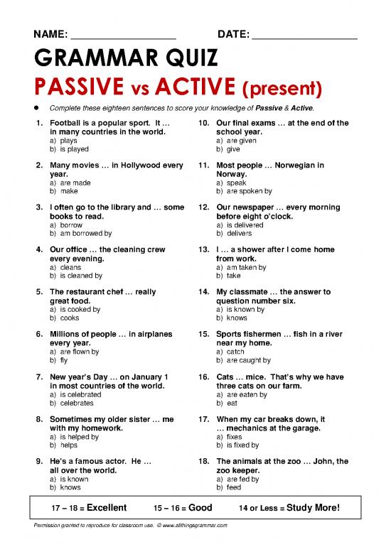 picture1_Norwegian Grammar Pdf 104745 | Atg Quiz Passiveactive