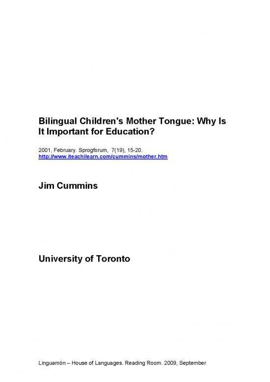 picture1_Mother Tongue Pdf 102590 | Bilingual Childrens Mother Tongue