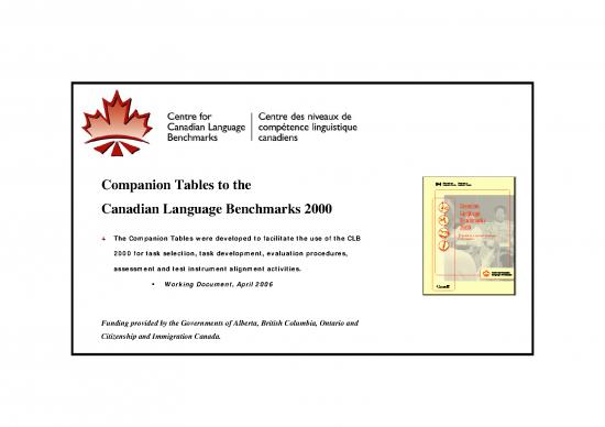 picture_Pdf Language 103914 | Companion Tables To The Canadian Language Benchmarks 2000v2 2