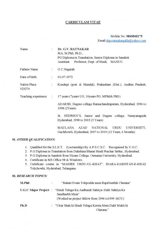 picture_Teaching Pdf 104370 | Cv Gvr