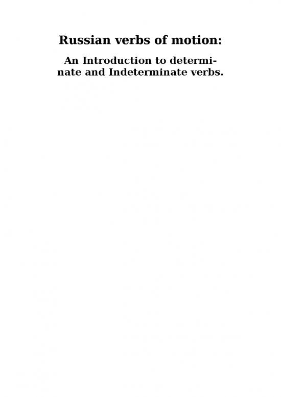 picture_Russian Verbs Pdf 104215 | Dli Verb Of Motion