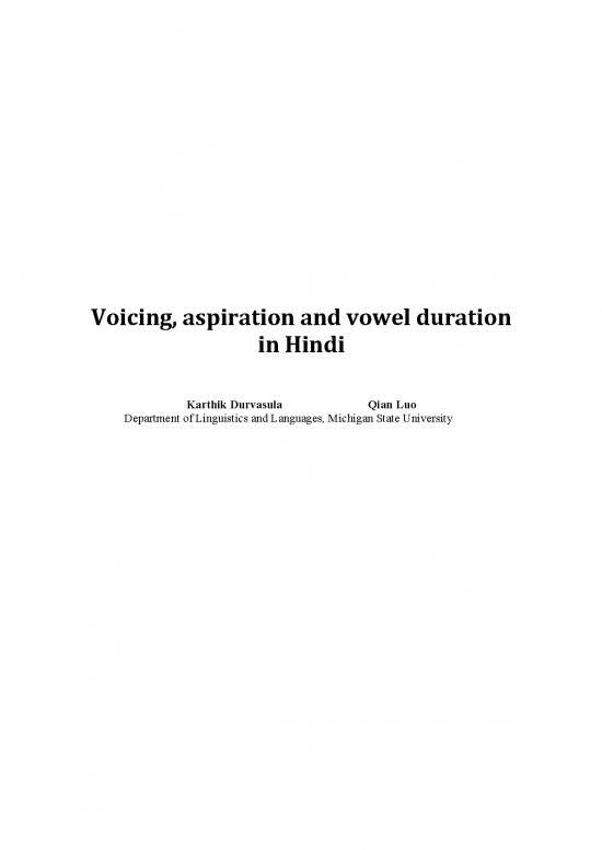 picture_Hindi Consonants Pdf 104316 | Durvasula Luo 2014 Voicing Aspiration Hindivle