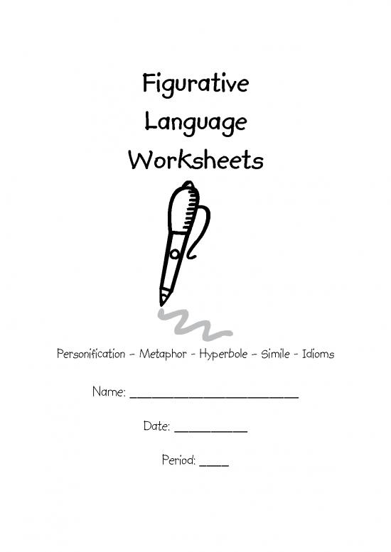 picture_Language Pdf 102694 | Figurative Language Worksheets