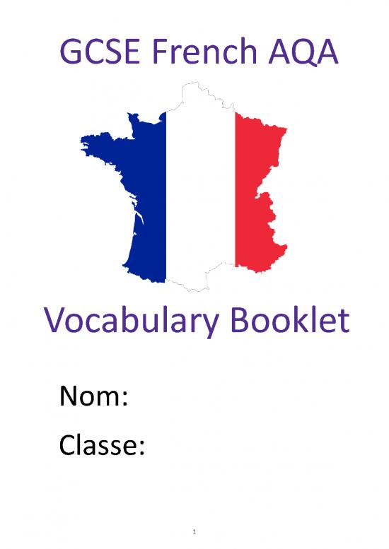 picture1_Basic French Pdf 102934 | French Vocab Book 2019 20