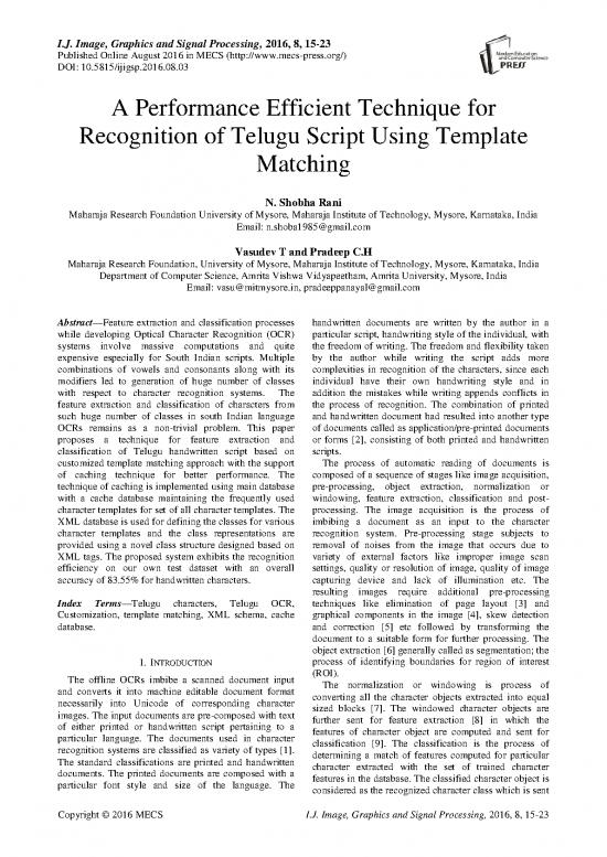 picture_Processing Pdf 103231 | Ijigsp V8 N8 3