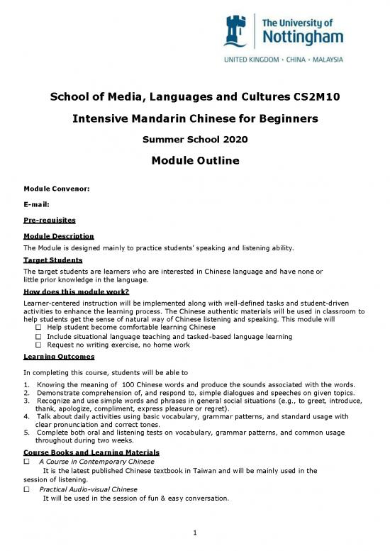 picture1_Language Pdf 103315 | Iss 2020 Intensive Mandarin Chinese For Beginners Cs2m10