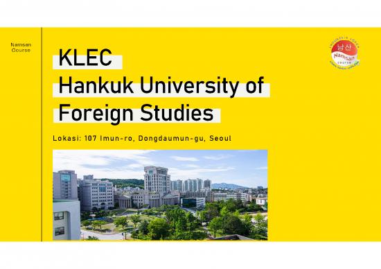 picture1_Klc Hankuk University Of Foreign Studies
