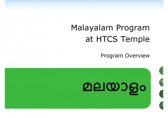 picture1_Language Pdf 103770 | Malayalam Class Overview