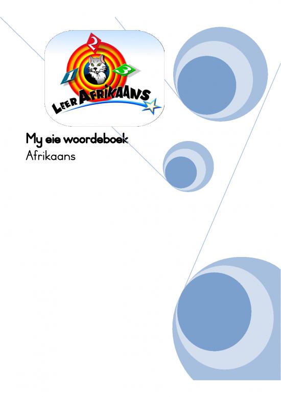 picture_Afrikaans Woordeboek Pdf 103119 | My Eie Woordeboek