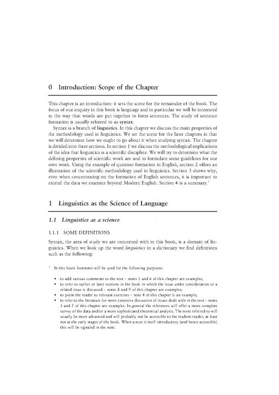 picture Language Pdf 102940 | Pages From 1405118520 Ed1 Haegeman Ch1 Thinking Syntactically