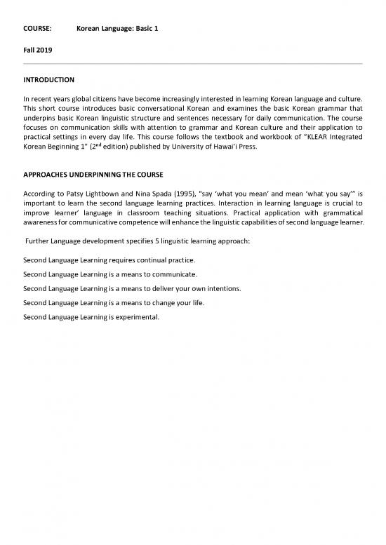 picture Language Pdf 103464 | Richmond Cirriculum Korean Language 1 Rev