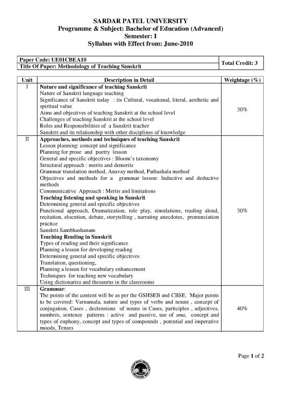 picture Language Pdf 103589 | Ue01cbea10   Methodology Of Teaching Sanskrit