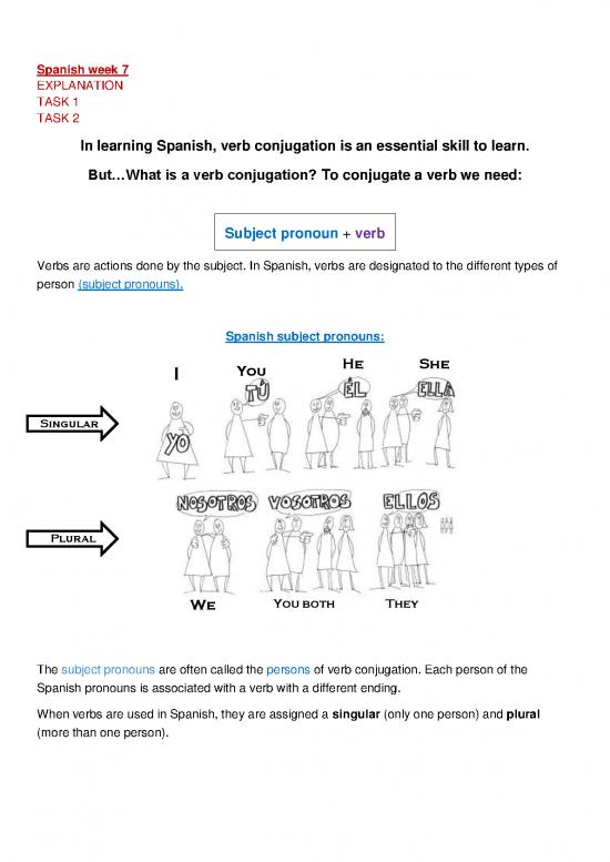 picture_Spanish Pdf 103608 | Verb Conjugation