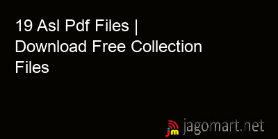 picture 19 Asl Pdf Files | Download Free Collection Files