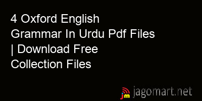 picture_4 Oxford English Grammar In Urdu Pdf Files | Download Free Collection Files