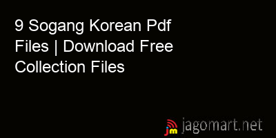 picture 9 Sogang Korean Pdf Files | Download Free Collection Files