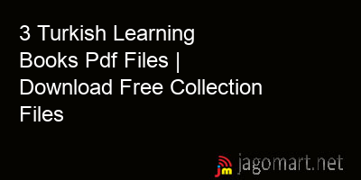 picture 3 Turkish Learning Books Pdf Files | Download Free Collection Files