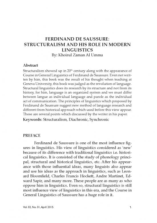 picture Structural Linguistics Pdf 105372 | 235573338