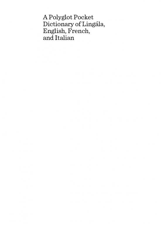 picture_Lingala Pdf 104827 | 978 1 4438 9938 3 Sample