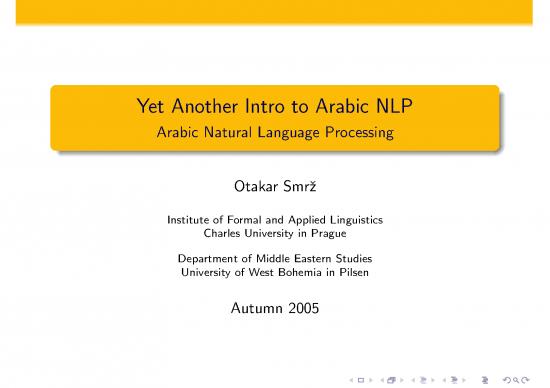 picture Arabic Notes Pdf 105774 | Anlp Lecture Notes