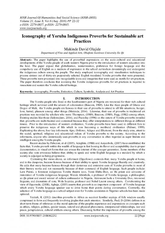 picture1_Yoruba Proverbs Pdf 105032 | C2108062232