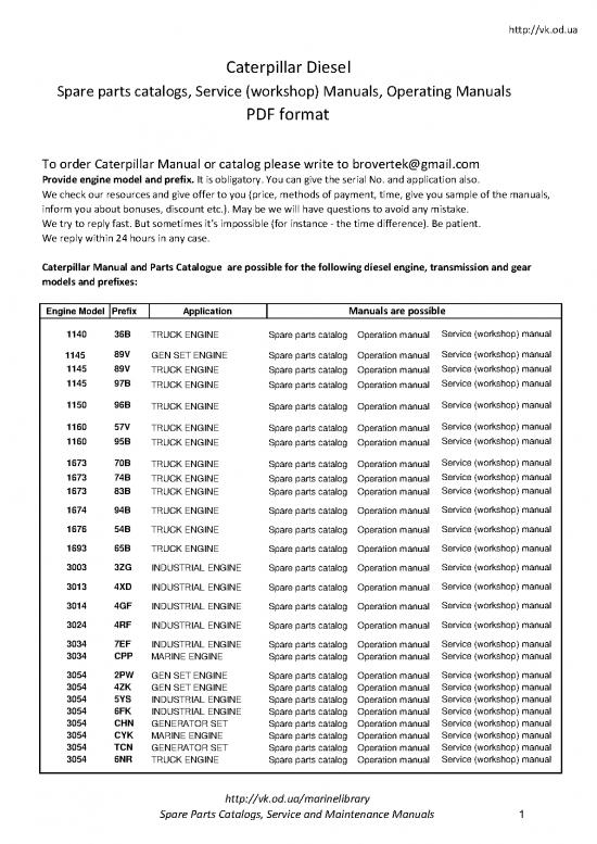 picture_Diesel Pdf 106802 | Cat Diesel Manuals