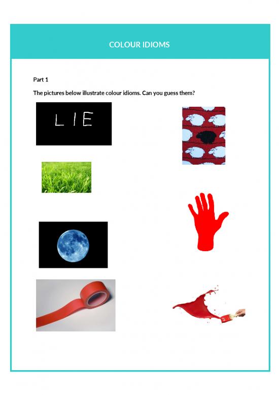 picture Family Therapy Pdf 106285 | Colour Idioms