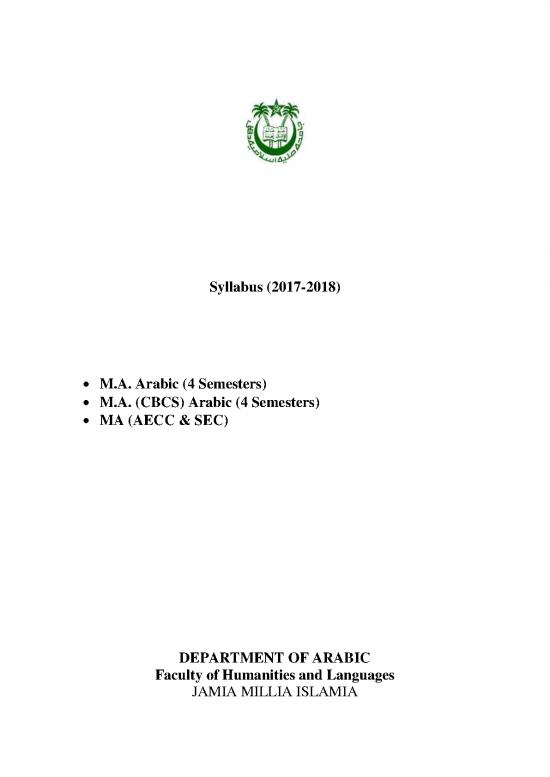 picture_Teaching Pdf 105489 | Cs Fhl Ar Ma Arabic Semester Cbcs
