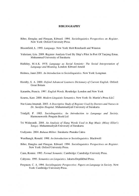 picture Sociolinguistics Book Pdf 105942 | Daftar Pustaka