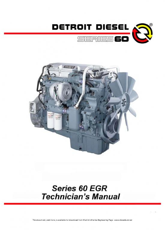 picture_Diesel Pdf 106879 | Detroit Diesel Series 60 Technician Egr Manual
