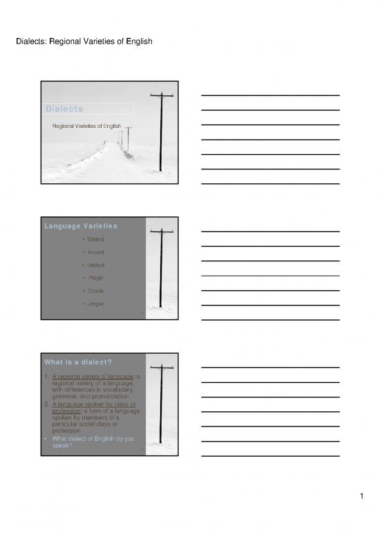 picture Varieties Of English Language Pdf 105671 | Dialects
