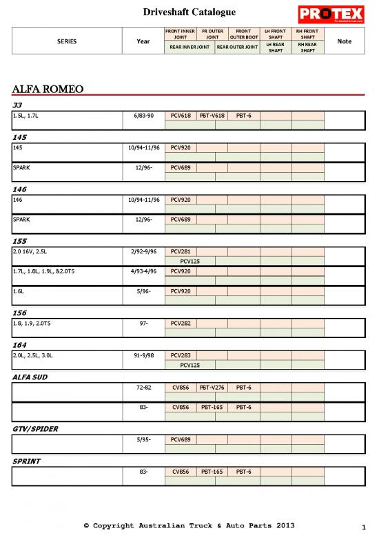 picture_Driveshaft Catalogue Protex