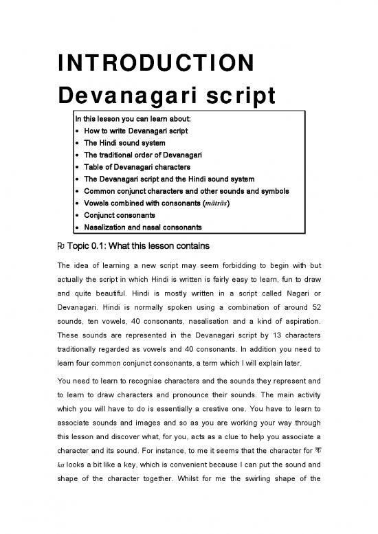 picture1_Spoken Hindi Pdf 104795 | Hin11 Script Intro