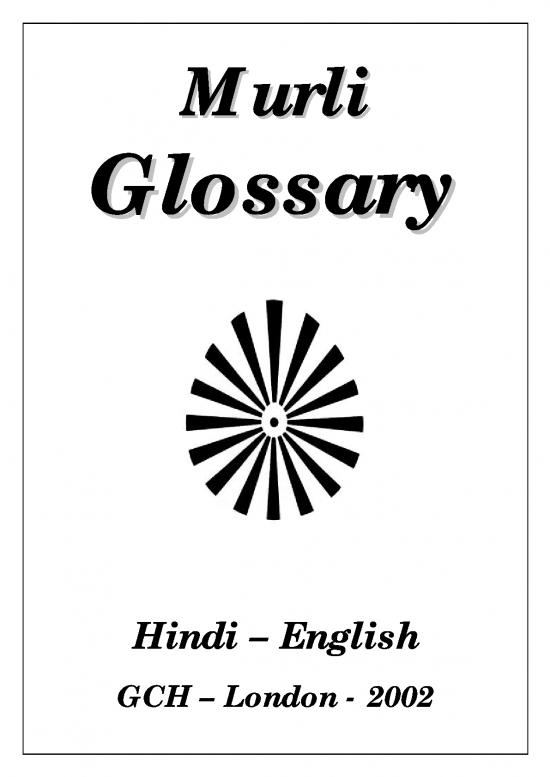 picture_Spoken Hindi Pdf 104793 | Hindi   English   Murli Glossary