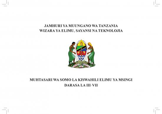 picture_Kiswahili  Iii Vii Muhtasari Nov