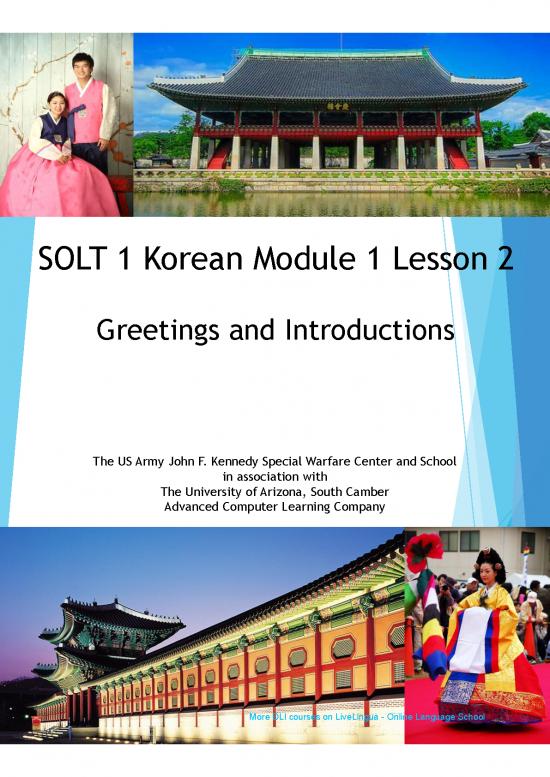 picture1_Learning Pdf 105099 | Korean Solt1 Module1 Lesson2